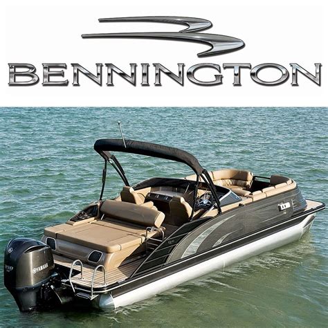 Stunning 24ft SX series swing back lounge layout in black on black with Platinum interior. . Bennington pontoon boat accessories